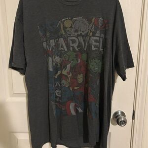 Grey Marvel t shirt - 3xl